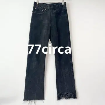 나나나나 서카 77circa 리스트럭처링 데님 블랙