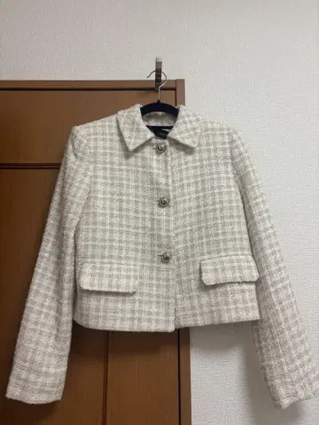자라 트위드 자켓