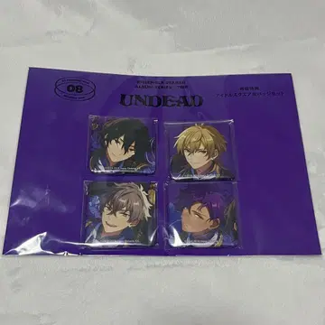 앙스타 UNDEAD 스퀘어 캔뱃지 세트