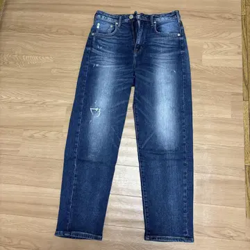 AMERICAN HOOD 데미지 데님 팬츠