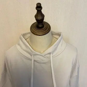 frauglatt 화이트 후드 부착 후드티 L