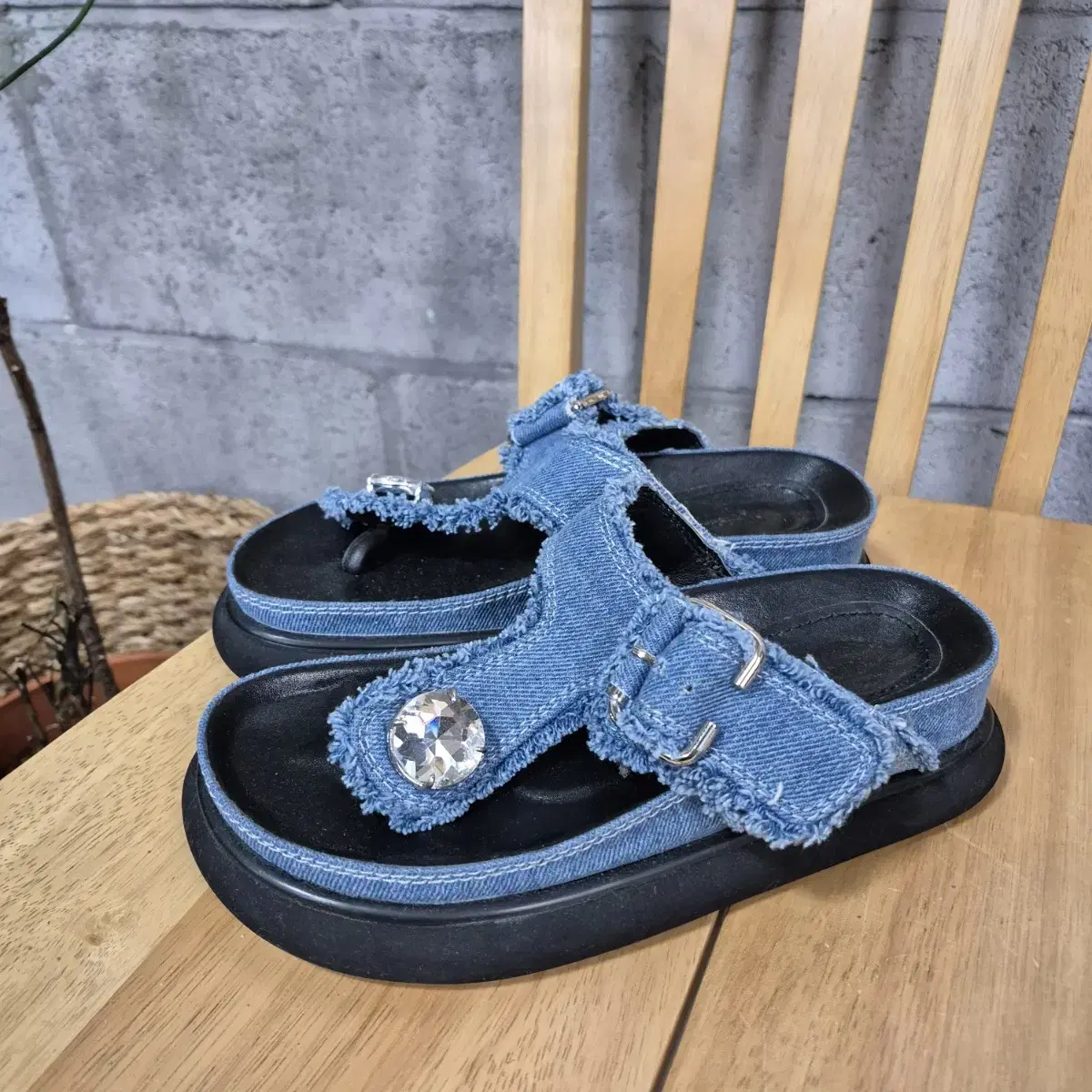 SUECOMMA BONIE Jewelry Point Sandals 225