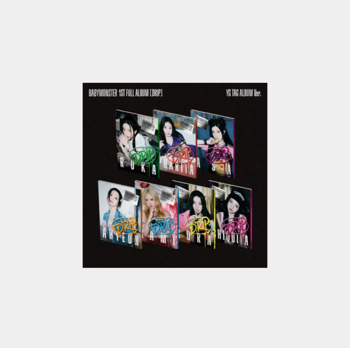 BabyMonster Bemon Drip YG Tag Ahyeon Version Album