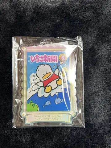 오리 페클 딸기 신문 50주년 아크릴 스탠드 페클 산리오