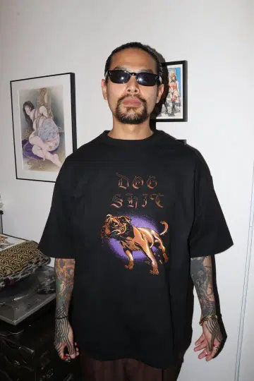 EXSODUS DOG SHIT 티셔츠 블랙 2XL 엑소더스