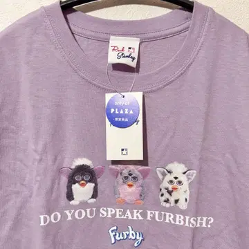 새상품 택 포함 퍼비 furby  티셔츠 PLAZA 플라자 한정판