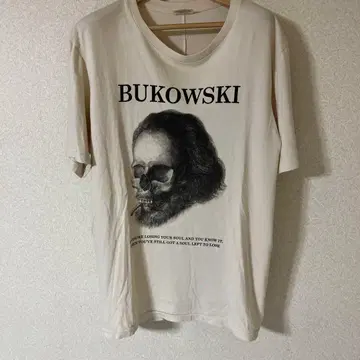 BIAS 이세탄 남성용 한정판 데드맨 티셔츠 찰스 부코우스키