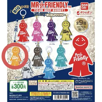 MR.FRIENDLY 반짝반짝 메지루시 액세서리 오렌지
