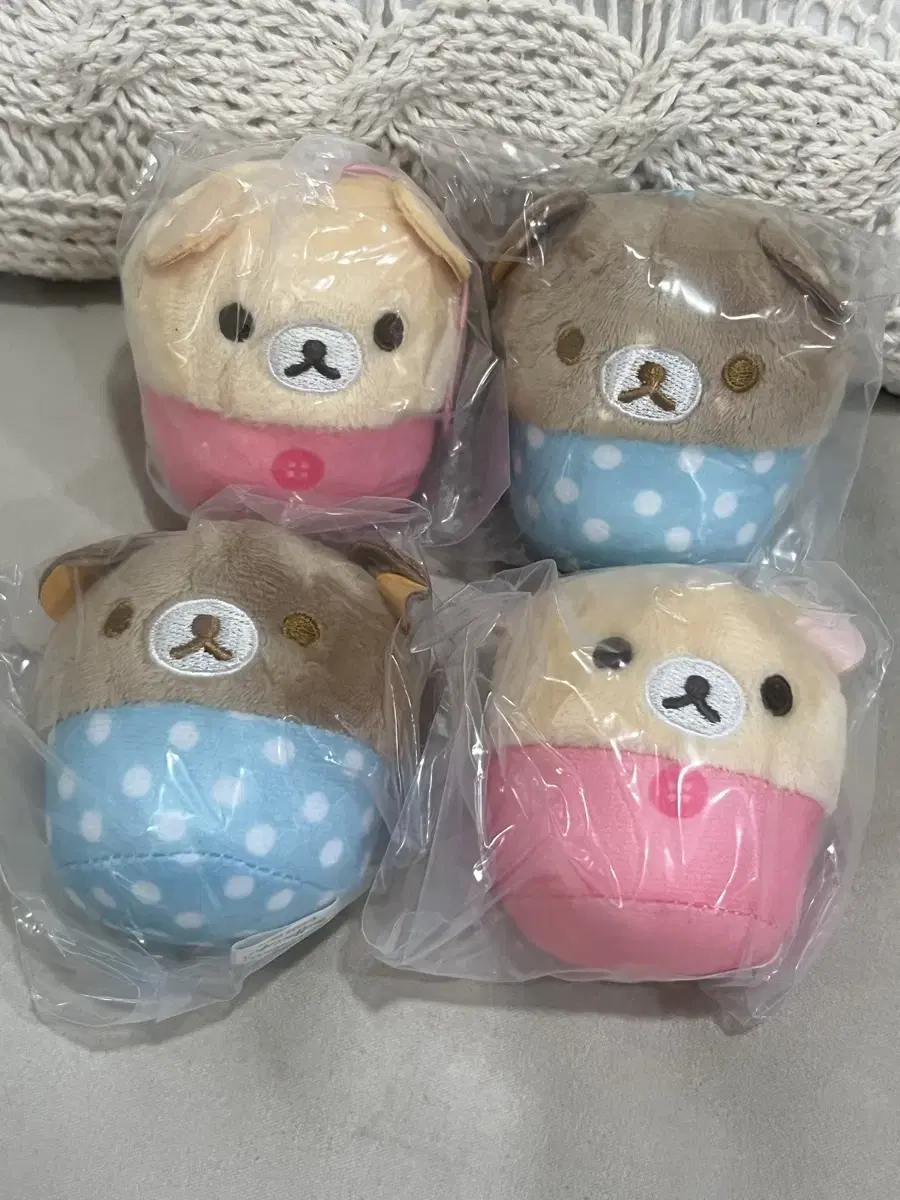 Rilakkuma + Korilakkuma Muffin Gacha Set