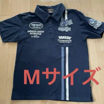 VANSON 톰과 제리 피케 셔츠 M 사이즈