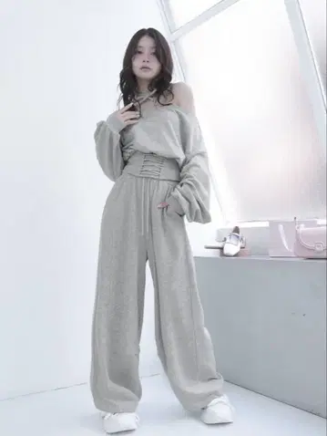 다리치 루즈 롱 스웨트 팬츠