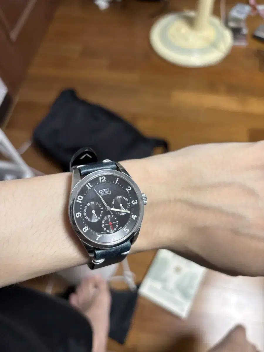 Oris Artelier 36mm Old Model Watch GMT