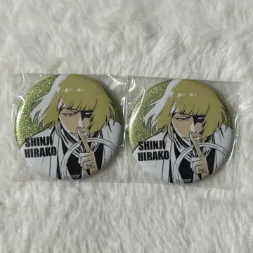 BLEACH WORLD 캔뱃지 히라코 2개