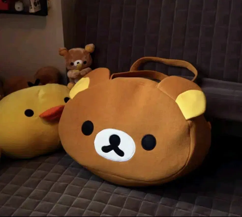 Rilakkuma Bag Wallet Pow Key Cover Ribbon Keyring Korilakkuma