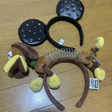 미키 귀와 토이스토리 개 머리띠