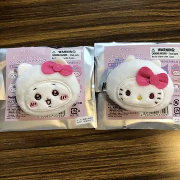 치이카와 산리오 헤어 클립 키티 치이카와 (먼작귀)