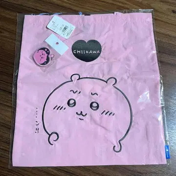 치이카와 자수 토트백 치이카와 하트