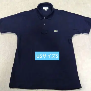 LACOSTE 라코스테 반팔 피케 셔츠 네이비 US 사이즈 S