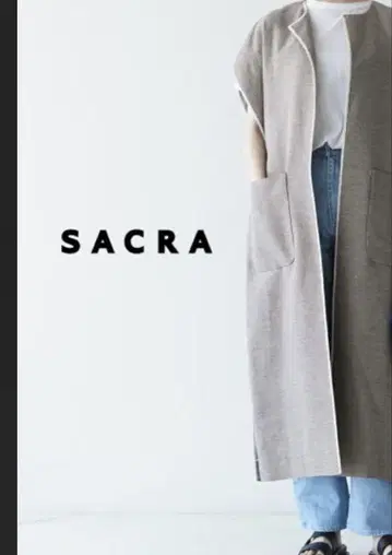 SACRA 린넨 롱베스트