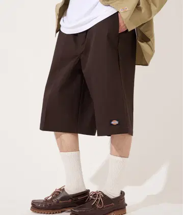 디키즈 42283 브라운 하프 팬츠