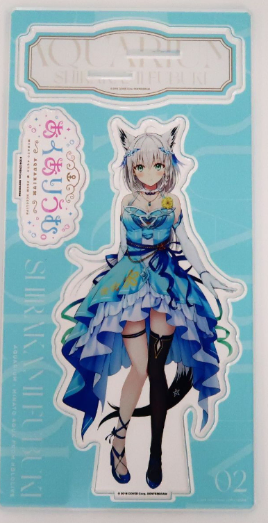 c101 Hololive Shirakami Fubuki Aquarium acrylic stand