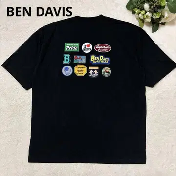 BEN DAVIS 벤 데이비스 와펜 유니섹스 빅 티셔츠