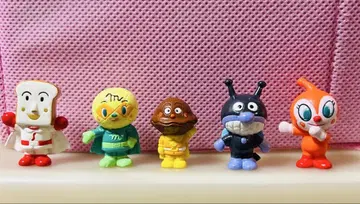 호빵맨 이외 피규어 세트 5개