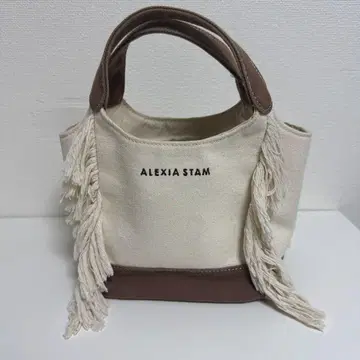 ALEXIA STAM 프린지 토트백