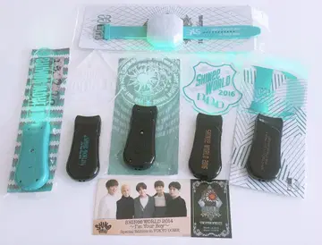 가격 인하 SHINee 응원봉 세트 6종 도쿄돔 기념 스티커