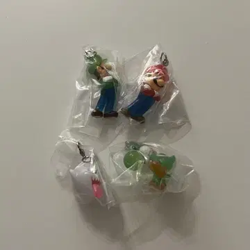 마리오 메지루시 액세서리 4종 세트 가챠