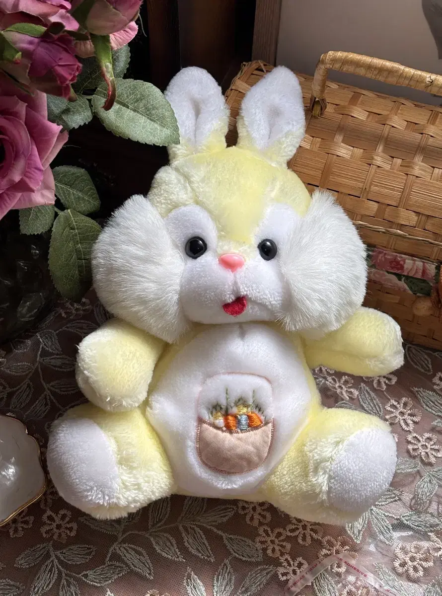 Tongue-out Fairy-style Vintage Rabbit Doll Classic Toy Prop Mass-produced Mori Girl Hime Gyaru Bunny