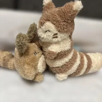 포켓몬 부루부루... 뭉툭! 봉제 인형 나키베소 오타치 & 오오타치