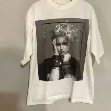 Madonna 마돈나 티셔츠 (구제 의류)