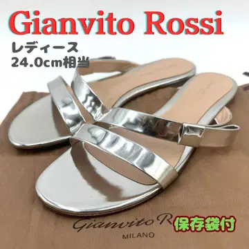 Gianvito Rossi 사지안비토로시 플랫 샌들 뮬