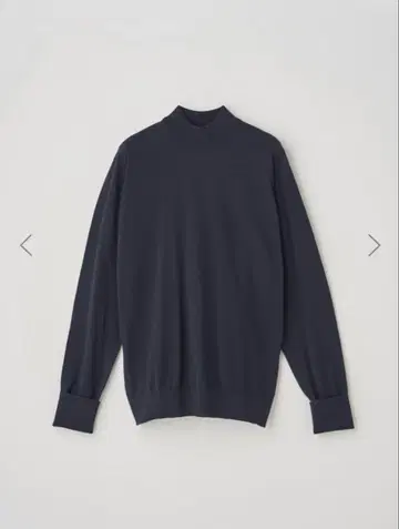 JOHN SMEDLEY 존스메들리 모크넥 니트 NAVY XL