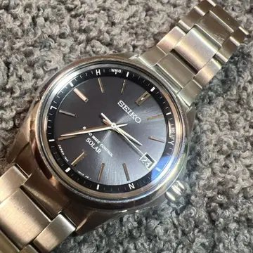 B089 SEIKO 전파 솔라 손목시계 7B24-0BN0 10BAR