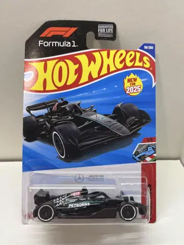 핫휠 US 카드 Mercedes AMG fomula1