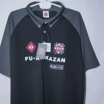 새상품 게임 셔츠 XL EX 풍림화산 M 리그 니카도 마작 메쉬 반팔