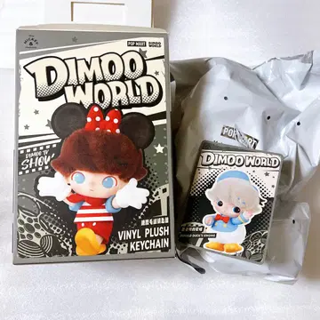 POPMART DIMOO WORLD DISNEY 봉제 인형 키 도날드