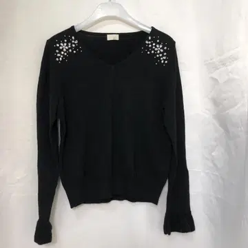 ELISA 여성용 스웨터 블랙 7323