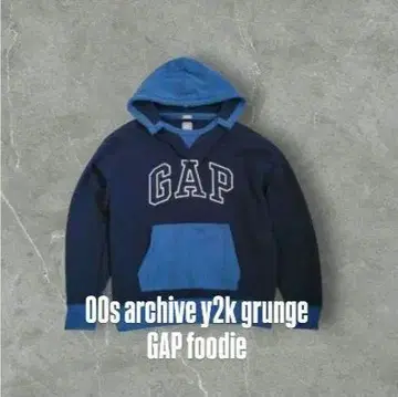 y2k GAP archive foodie 헤이세이 갸루 후드티
