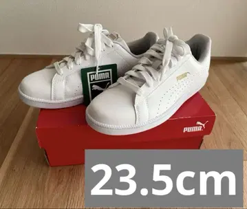 (새상품) 푸마 화이트 스니커즈 23.5cm