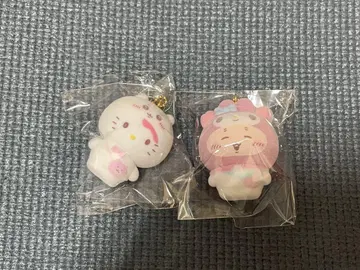 치이카와 산리오 시크릿 플로키 마스코트 참 키티 마이멜로디