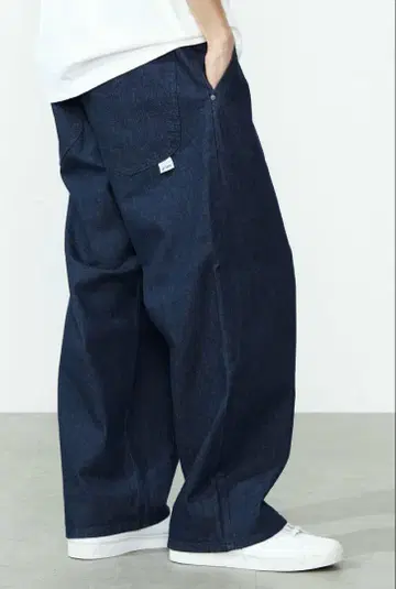 Lee Fleeasy 루즈 데님 이지 팬츠 유니섹스