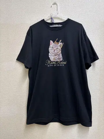 Karl Kani Cat 프린트 티셔츠