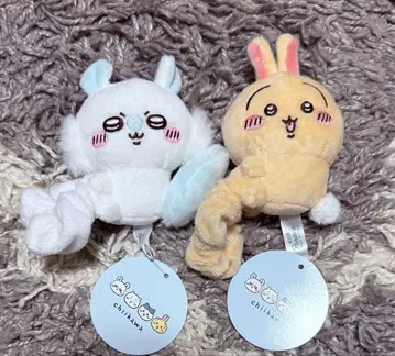 치이카와 (먼작귀) 봉제 인형 스크런치 토끼 모몽가