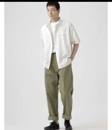 6000엔 할인 MHL. 마가렛 호웰 셔츠 L 화이트