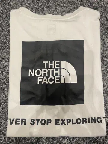 THE NORTH FACE 화이트 T 사이즈 L
