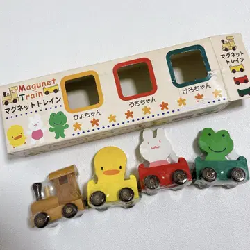 마더 구스 숲 기차 병아리 토끼 개구리