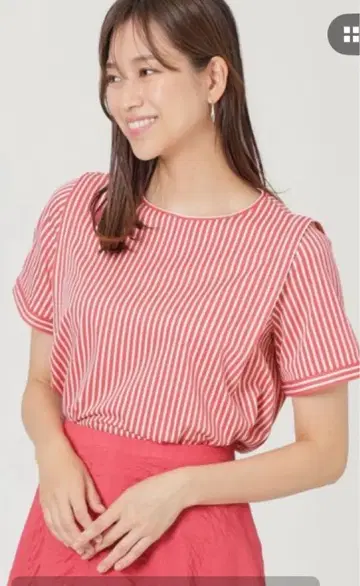 변압기 워크 새상품 택 포함 런던 스트라이프 천축 풀오버 티셔츠